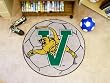 Vermont Catamounts 29" Round Soccer Ball Floor Mat (Rug)