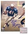 Keith Byars New England Patriots NFL Hand Signed 8x10 Photograph Rushing
