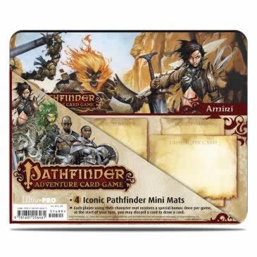 Ultra Pro Pathfinder Adventure Card Game: Rise of The Runelords Expansion Mini Mat 4 Pack