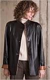 Women's Lyn Napa Leather Coat