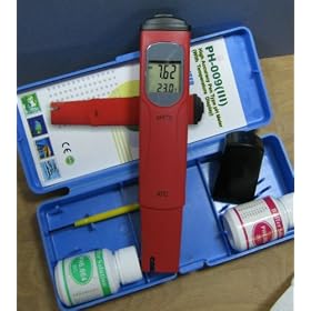 Pen Type PH Meter with large LCD Display and Temperature for Hydroponics