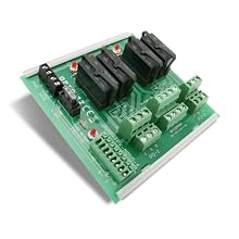 Opto 22 SNAP-TEX-MR10-4 - 4-Point Breakout Board with Mechanical Relays for SNAP Digital 4-Channel Output Modules