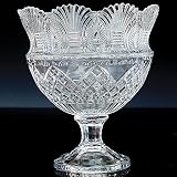 24% CRYSTAL PEDESTAL BOWL