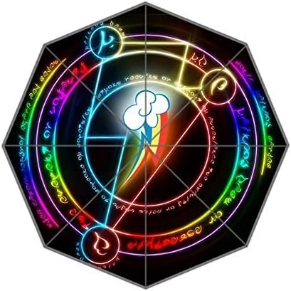 Daguys custom My Little Pony umbrella Custom Auto Foldable Sun and Rain Umbrella Anti-UV