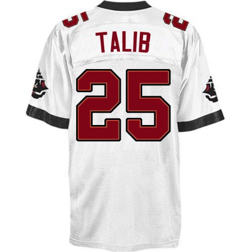 Tampa Bay Buccaneers #25 Talib White Jerseys Authentic Football Jersey Size 48-56 (Please Select the Size When You Order, Can Do Drop Shipping)