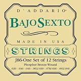 D'Addario Set Bajo Sexto Phos Bronze