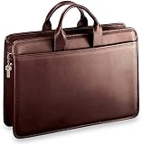 Jack Georges Platinum Collection Single Gusset Top Zip Portfolio