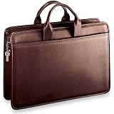 Jack Georges Platinum Collection Single Gusset Top Zip Portfolio by Jack Georges