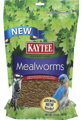 Kaytee Mealworms, 17.6-Ounce Pouch