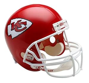 NFL Kansas City Chiefs Deluxe Replica Football Helmet