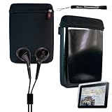 Apple iPad Accessories: Exclusive Limited Edition Tilt Stand Black EVA iCap iPad Cube Hard Nylon Case for iPad ( Compatible with all versions of iPad Touch Tablet 8GB 16 GB 32 GB 64 GB ) Case its ” Tsa Compliant Checkpoint Friendly ” + Includes an eBigValue (TM) Determination Hand Strap Key Chain + Includes Anti Glare Screen protector + Hi-Fi Noise – Reducing Ear Buds Earphones for iPad 3.5 mm Jack