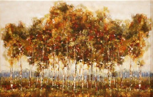 North American Art Treescape I Canvas Giclee Framed Art