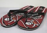 Tampa Bay Buccaneers NFL Unisex Big Logo Flip Flops