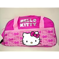 Sanrio Hello Kitty Large Rolling Duffle Bag