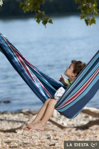 La Siesta Currambera Double plus bleu hamac