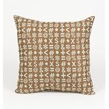 Keyed Up Brown w Blue Pillow by Glenna Jean by Keyed Up