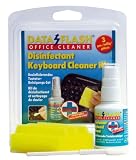 Produkt-Bild: Data-Flash Reinigungsmittel Desinfizierender Tastatur-Reiniger Reinigungsset - Tastatur-Schwamm & Tastaturtupfer & Reinigungsfl&uuml;ssigkeit 50ml