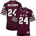 Mississippi State Bulldogs #24 Maroon Franchise Football Jersey