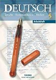 Produkt-Bild: Deutsch: Sprache - Kommunikation - Medien - Aktuelle Ausgabe: 5. Schuljahr - Arbeitsheft