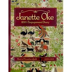 Janette Oke Engagement Diary: Bird of Paradise Quilt 1858-1863