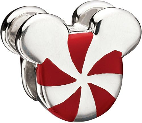 Authentic Miss Authentic Chamilia Disney Peppermint Mickey Enamel Bead - Ms. Child Beads Perla 2050-0531