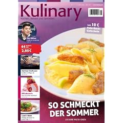 Kulinary - Kochen, Reisen und Genie�en, Juni/Juli 2009 - Limited Edition mit 2 Gew�rzproben; Tim M�lzer, Fast Food Duell (Freitag, Rosin, Ole Plogstedt), Hirschgasse Heidelberg u.v.m.