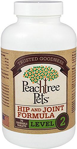 Glucosamine Chondroitin for Dogs - Hip and Joint Formula Level 2 - 70 Chewable Tablets