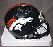 Jay Cutler Autographed/Hand Signed Denver Broncos Mini Helmet