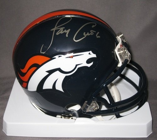 Jay Cutler Autographed/Hand Signed Denver Broncos Mini Helmet