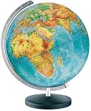 14 Illuminated Globe, Soft Touch Base, DUPLEX map, Acrylic Globe ball