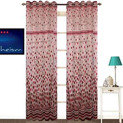 Fabutex Panel printed Door Curtain Pack of 2