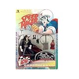 Eigenschaften ReSaurus Speed Racer / SPEED RACER 1999 - Serie 1 - Captain Terror - mit Waffe , Dynamit & removable Cape etc. & Stand-Up - OVP