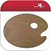 Malpalette Holz Sperrholz ca. 18x24 cm 3 mm stark Ideal für jede Maltechnik RotbArt