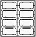 License Plate Frames-Vintage (8) (Photo Etched) 1-24-1-25 Model Car Garage