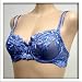  : Venus 2 Pack Brite Violet Sheer Full Cover Bra #0063 sz 34B