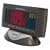 Precision MSF Radio controlled 3 colour screen LCD alarm clock with mains adaptor