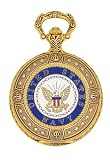 Jules Jurgensen United States Navy Insignia Pocket Watch #7382HC
