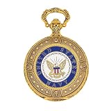 Jules Jurgensen United States Navy Insignia Pocket Watch #7382HC by Jules Jurgensen