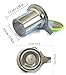BetterBlend Tea Infuser Stainless Steel - Brew-in-Mug Tea Strainer for Loose Leaf Tea - Fine Tea Filter for Single Mug and Teapot with Silicone Rimmed Lid