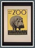 Historic Print (M): Visit the zoo - Philadelphia