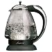 Capresso 259.03 H2O Plus Glass Water Kettle, Polished Chrome