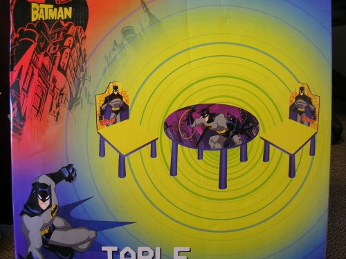  WB Batman Table and Chair - 3 pcs kids furniture set