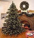 9.5' Chesapeake Artificial Christmas Tree Pre-Lit 1500 Clear Lights #174813F