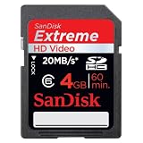 SanDisk Extreme SDHC 4GB Class 10 Speicherkarte