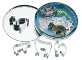 Animal Shaped Cookie Cutters- set of six