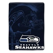 Seattle Seahawks NFL ""Tag"" Micro Raschel 60x80 Blanket by Northwest
