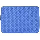 Laptop Sleeve, Evecase 11.6'' ~ 12.5'' Laptop/ Chromebook/ Ultrabook Notebook PC Diamond Foam Splash & Shock Resistant Neoprene Sleeve Case Travel Bag (Blue)