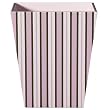 Tiddliwinks Wastebasket - Mod Pink/ Brown