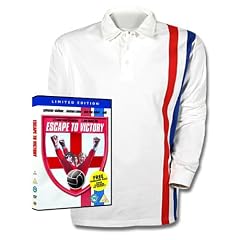 Escape to Victory - DVD & Limited Edition Official Vintage Replica England Shirt (Size Large) & England Flag (Exclusive to Amazon.co.uk)