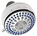 Waterpik Shower Head 5 Mode, 2.5 GPM Power Spray, Chrome, TRS 523